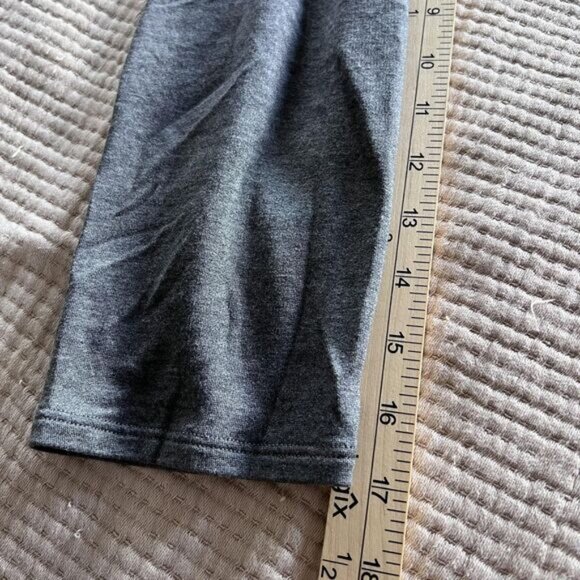 Eileen Fisher Shirt Womens Large Gray Tencel Lyocell Tunic Long Sleeve Made USA - Picture 10 of 11